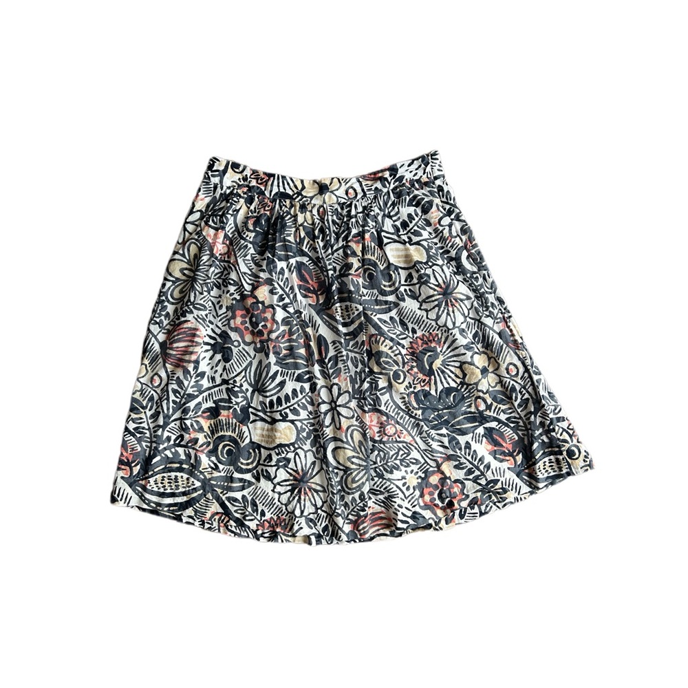 Loft Floral Lined Skirt - Size 4P